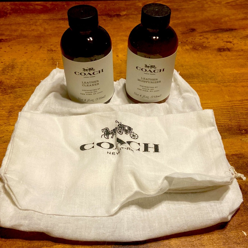 Coach leather cleaner & moisturizer
